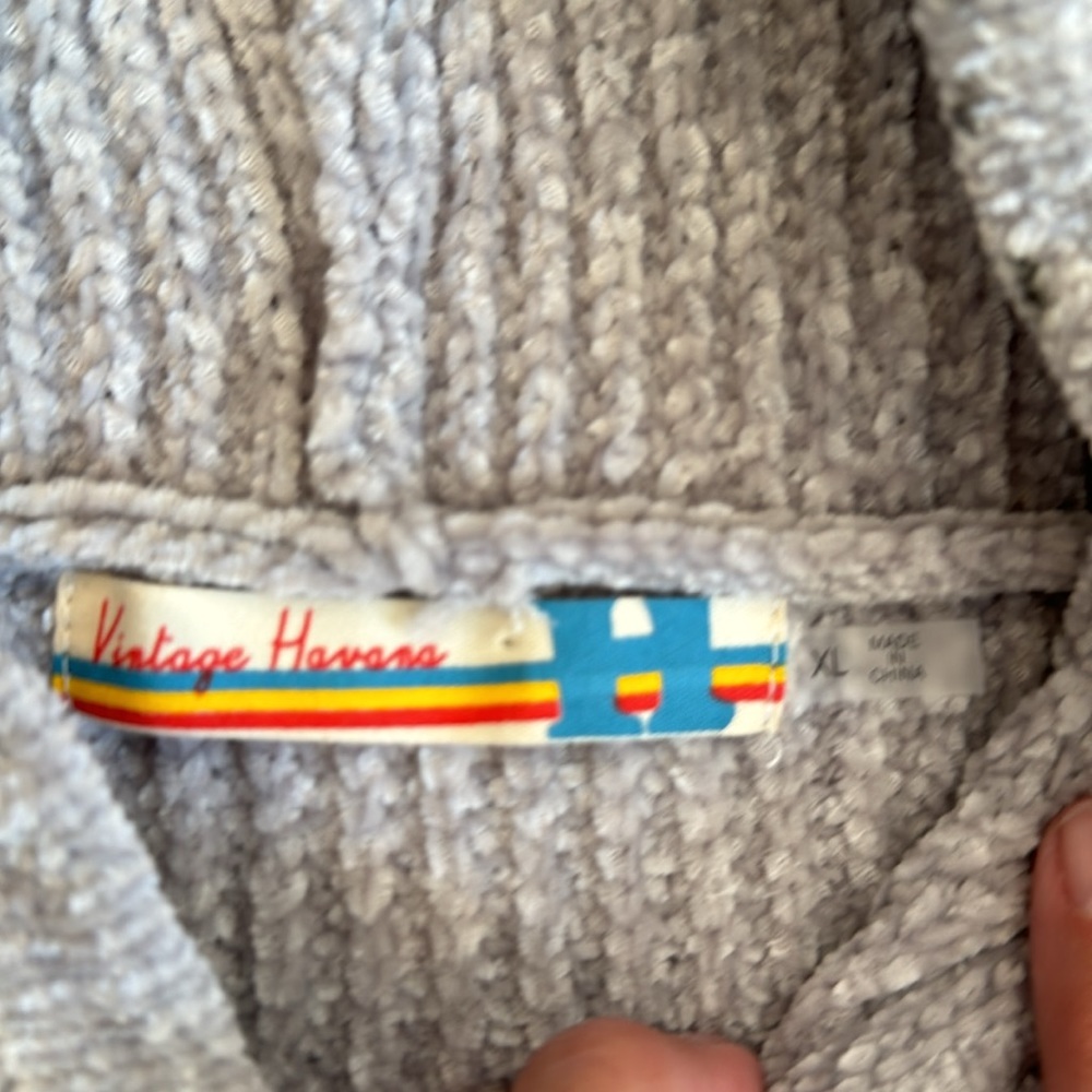 Vintage Havana Chenille Sweater - Picture 2 of 2